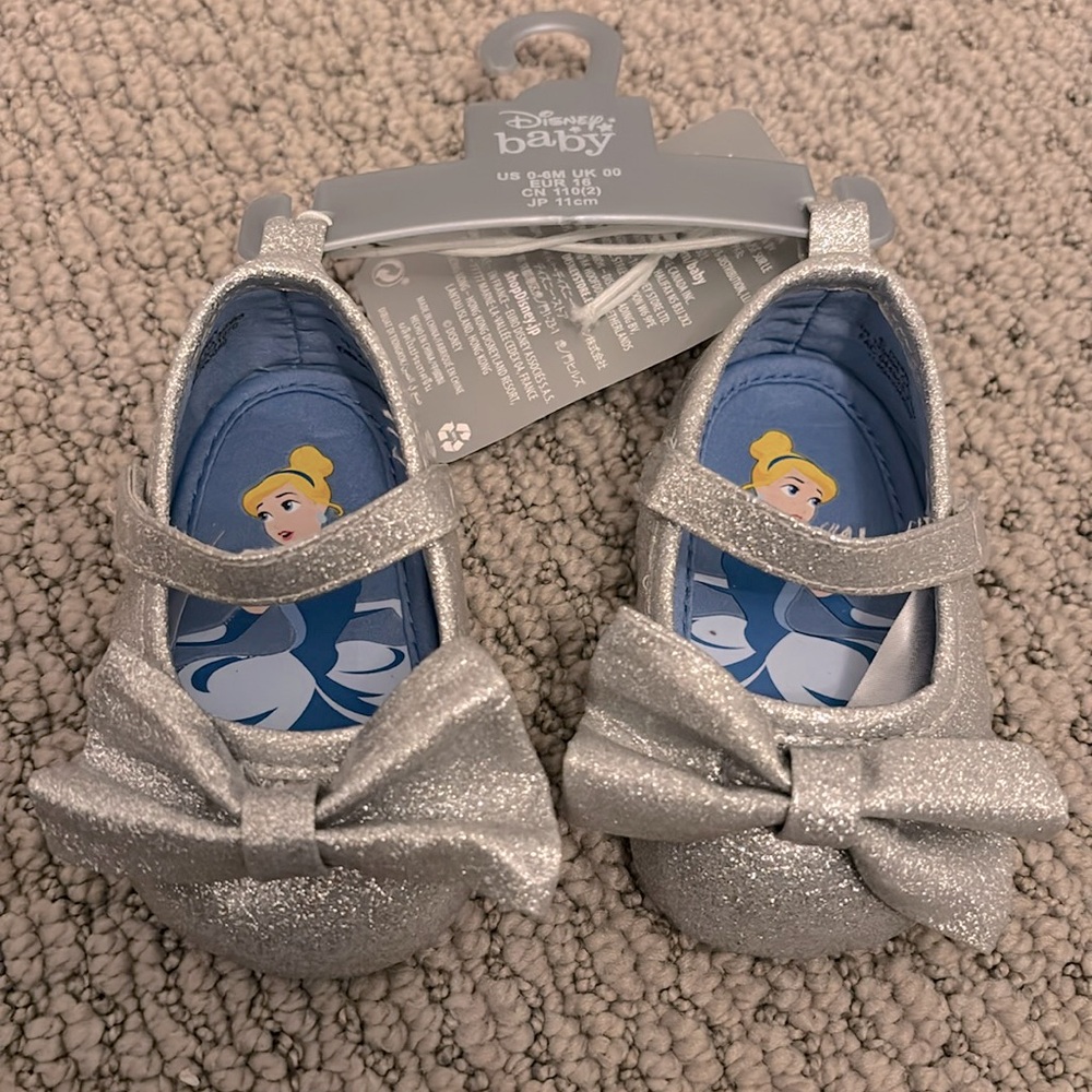 Disney Baby Cinderella Shoes 0-6M